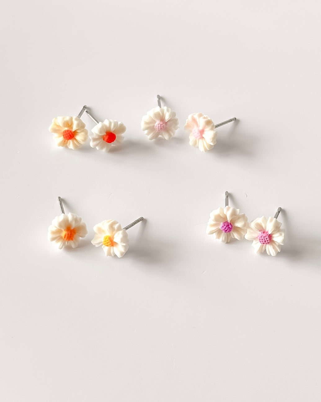 Boucles d’oreilles Fleur