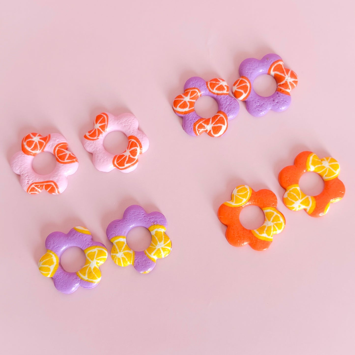 Boucles d'oreilles Fleur Pop