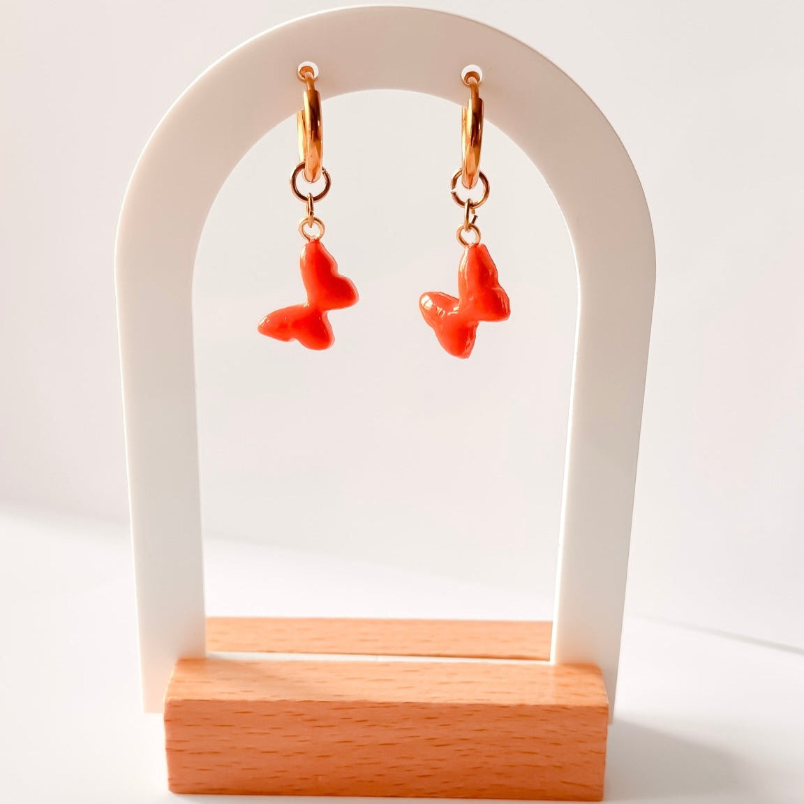 Boucles d'oreilles Papillon