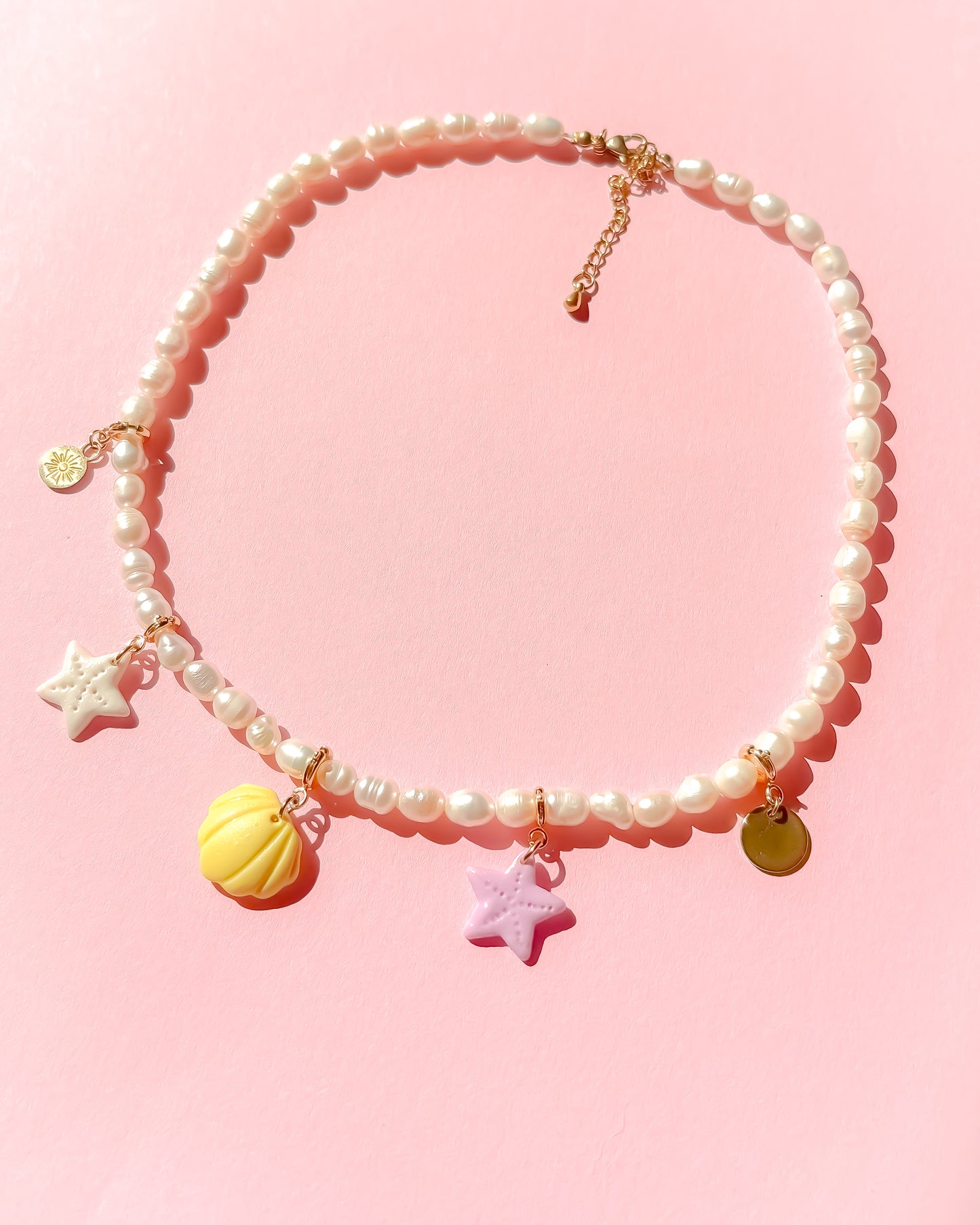 Collier Perles d’eau douce Aurora - charms personnalisables