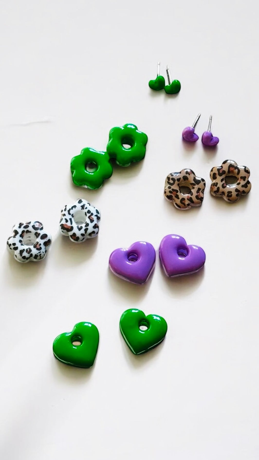 Boucles d'oreilles Fleurs Pop