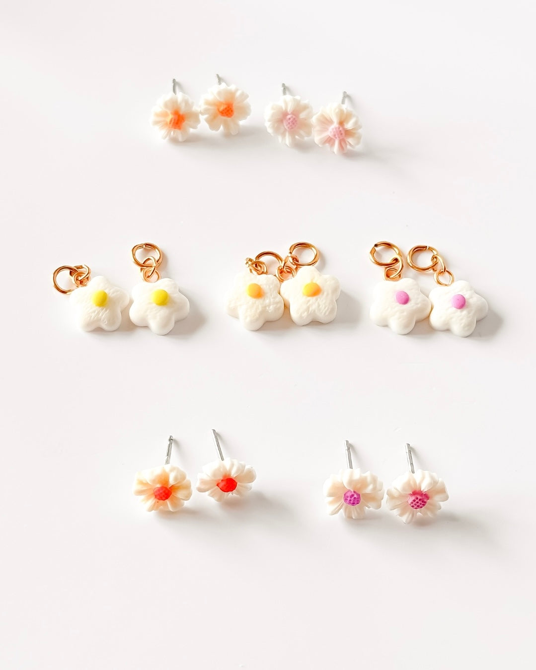 Boucles d’oreilles Fleur