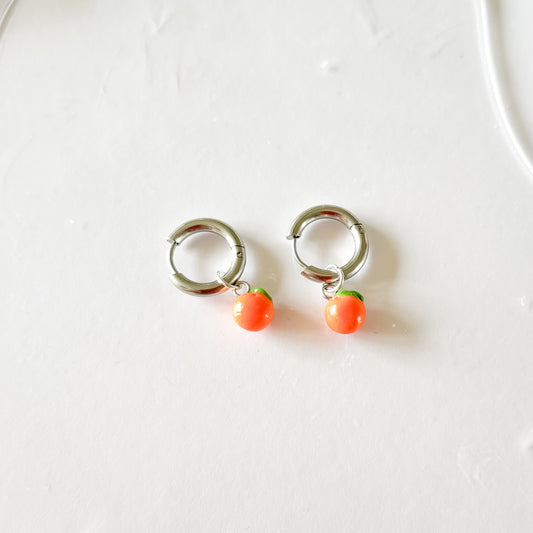 Boucles d'oreilles Orange