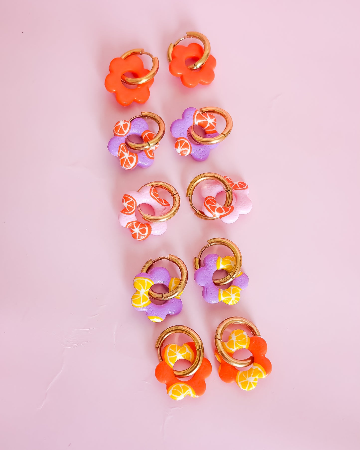 Boucles d'oreilles Fleur Pop