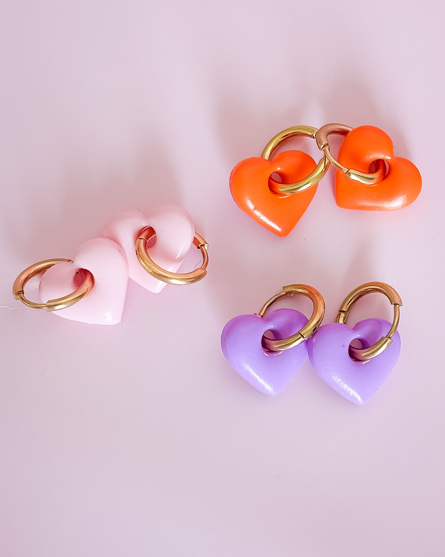 Boucles d'oreilles Cœur Pop