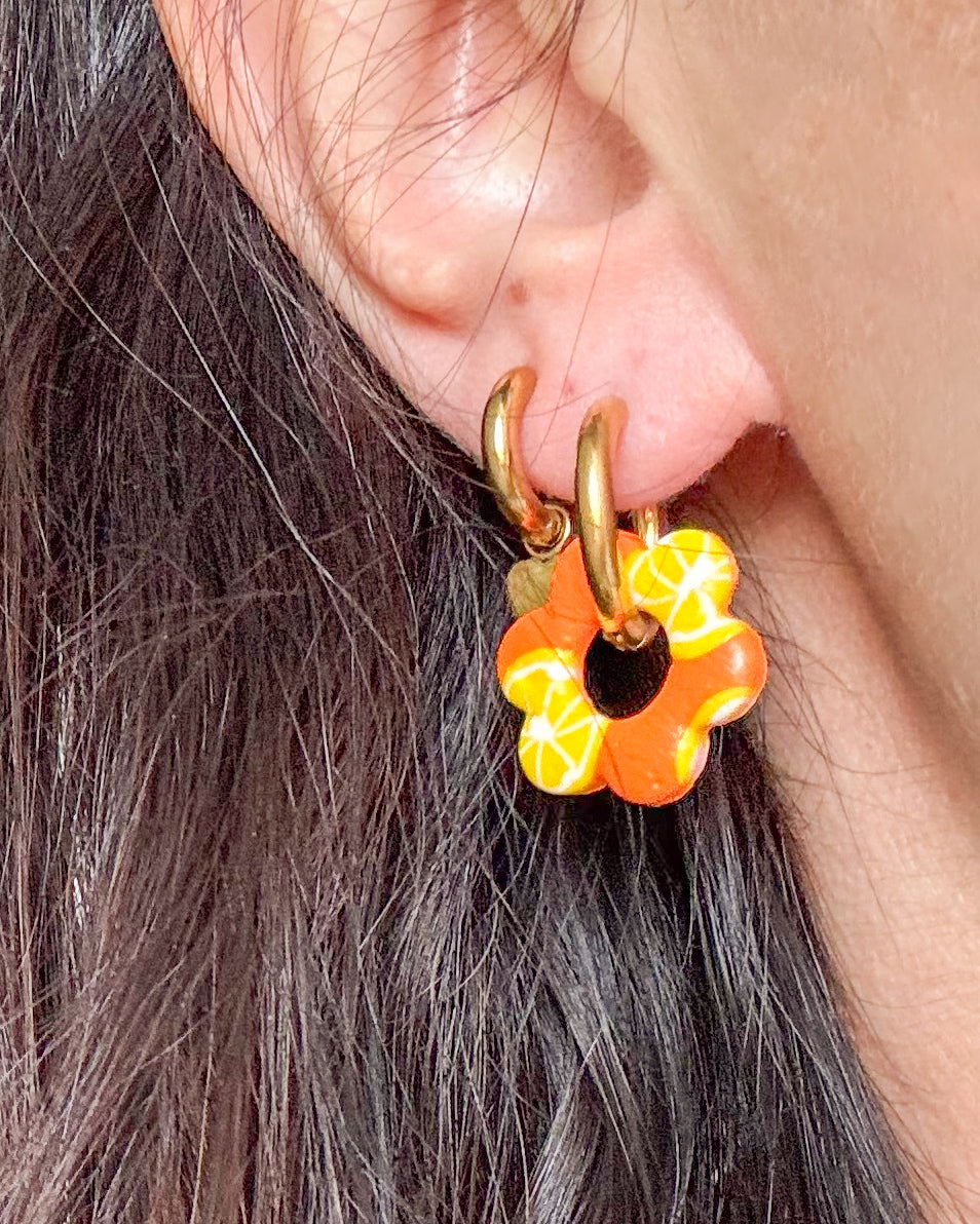 Boucles d'oreilles Fleur Pop