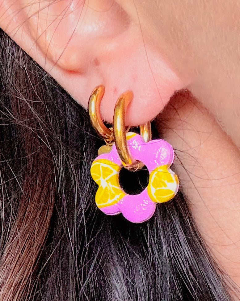 Boucles d'oreilles Fleur Pop