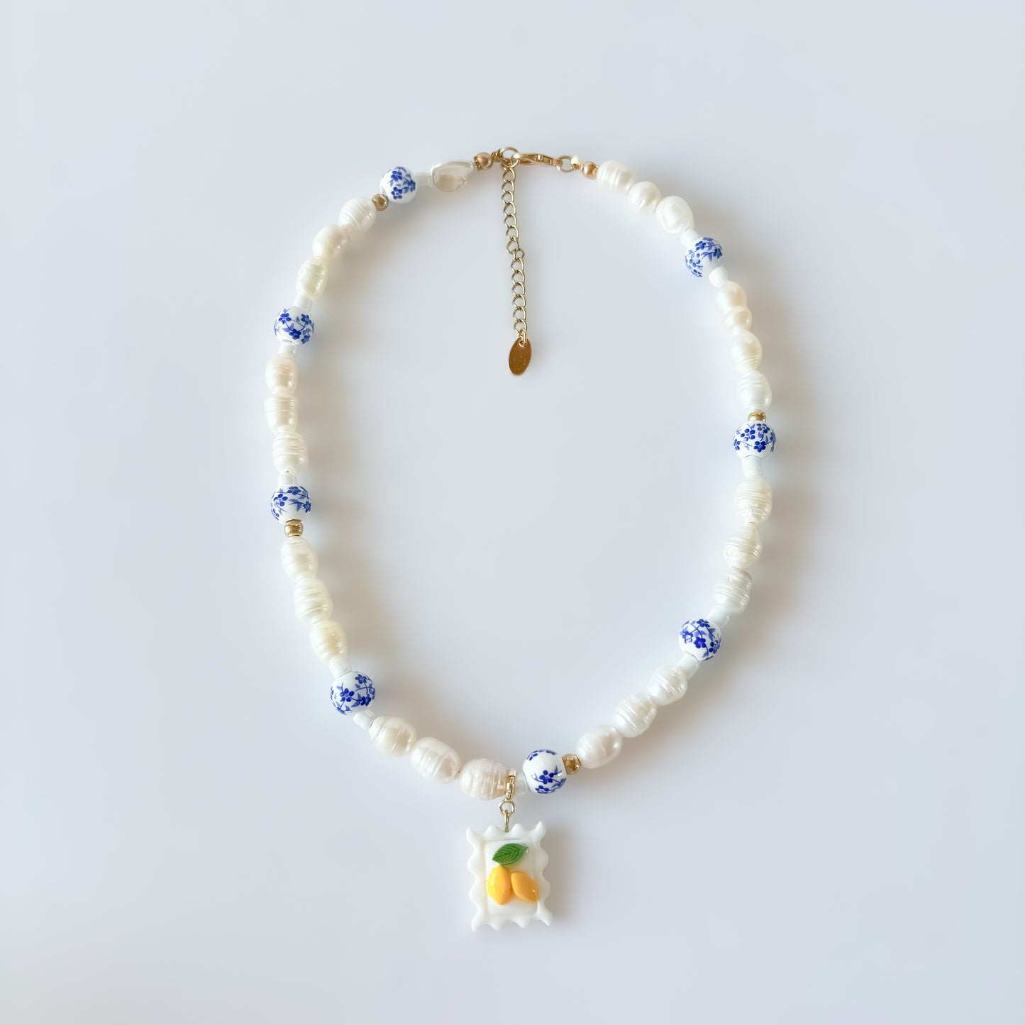 Collier perles naturelles