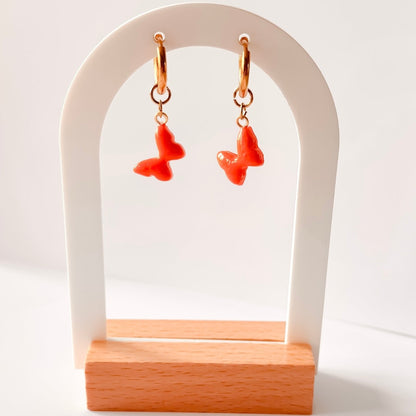 Boucles d'oreilles Papillon