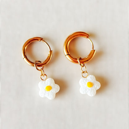 Boucles d'oreilles Fleur