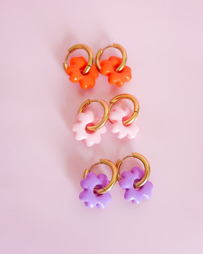 Boucles d'oreilles Fleur Pop