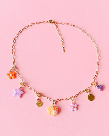 Collier doré Amalia S - charms personnalisables