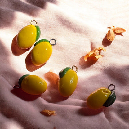 Boucles d'oreilles Citron