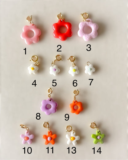 Charms Thème Fleurs et plantes