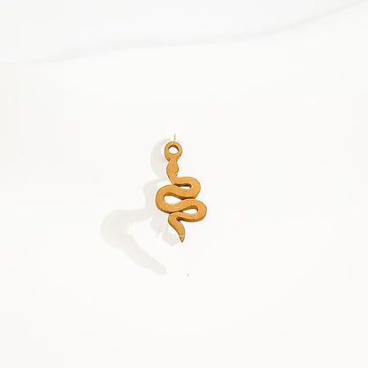 Boucles d’oreilles créoles Serpent