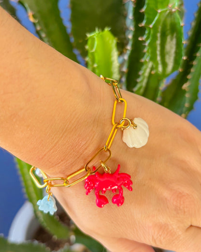 Bracelet or Ana - charms personnalisables