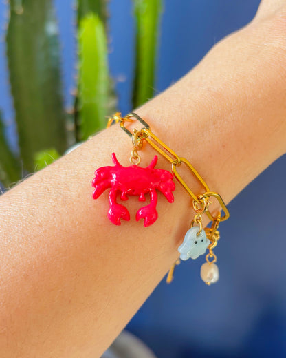 Bracelet or Ana - charms personnalisables