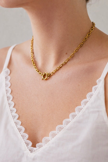 Chaîne personnalisable à gros fermoir