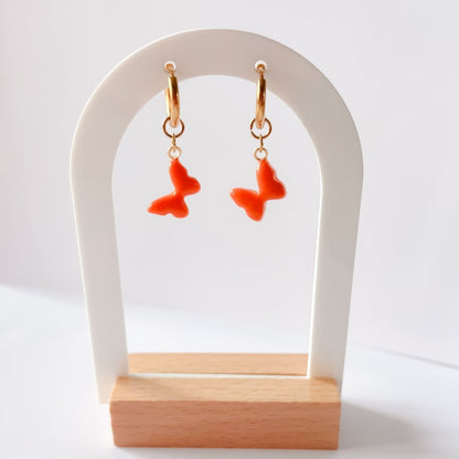 Boucles d'oreilles Papillon