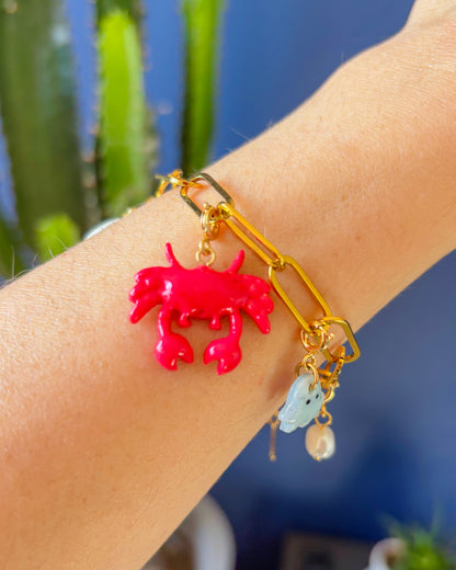 Bracelet or Ana - charms personnalisables