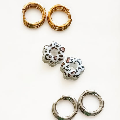 Boucles d'oreilles Léo