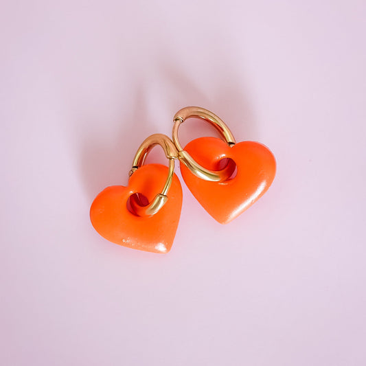Boucles d'oreilles Cœur Pop