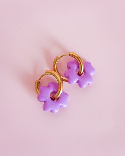 Boucles d'oreilles Fleur Pop