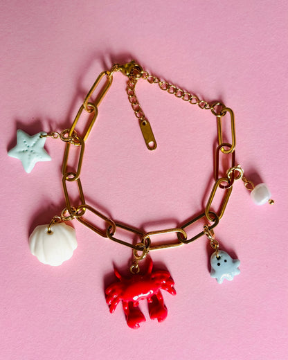 Bracelet or Ana - charms personnalisables