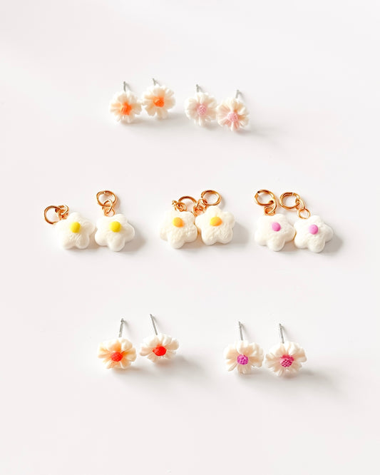Boucles d’oreilles Fleur