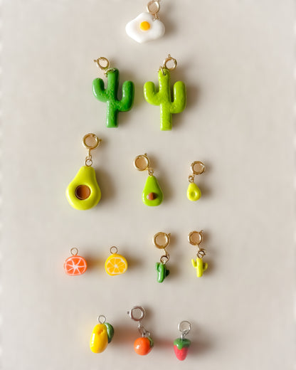 Charms Thème Food – Fruits, Gourmandises Colorées