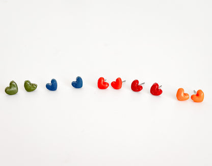 Mini boucles d'oreilles coeurs