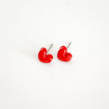 Mini boucles d'oreilles coeurs