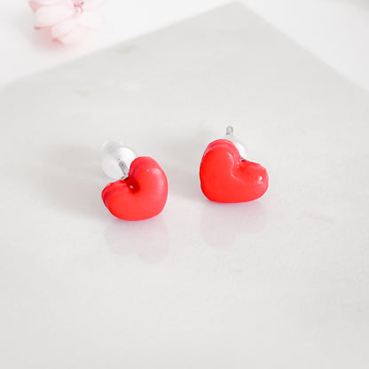 Mini boucles d'oreilles coeurs