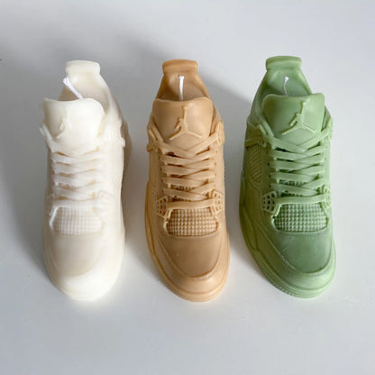 photo de 3 bougies jordan 4 posées côte à côte